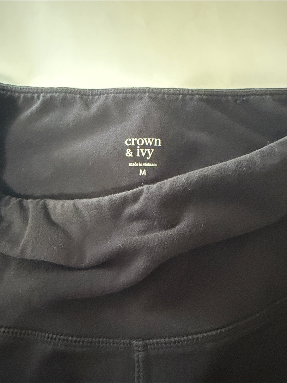 crown & ivy Black Girls Leggings - Classic Stretch Bottoms